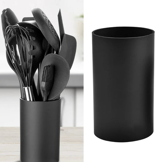 Range Couvert en Plastique Noir