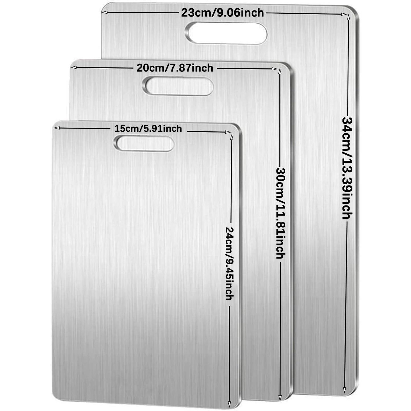 Planche à Découper En Inox