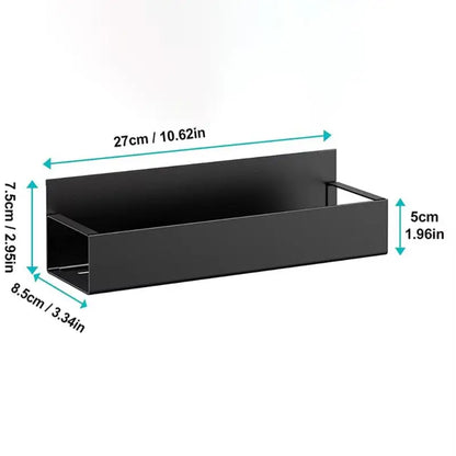 Rangement Pour Épices Magnétique Noir