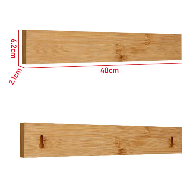 Porte Couteau Magnétique en Bois